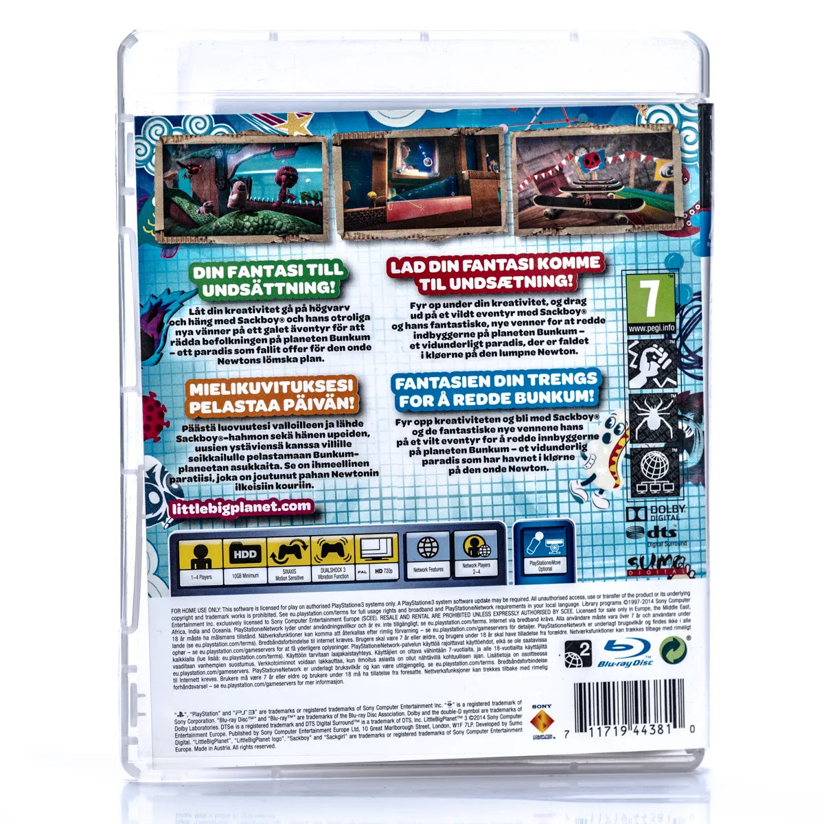 LittleBigPlanet 3r - PS3 Spill - Retrospillkongen
