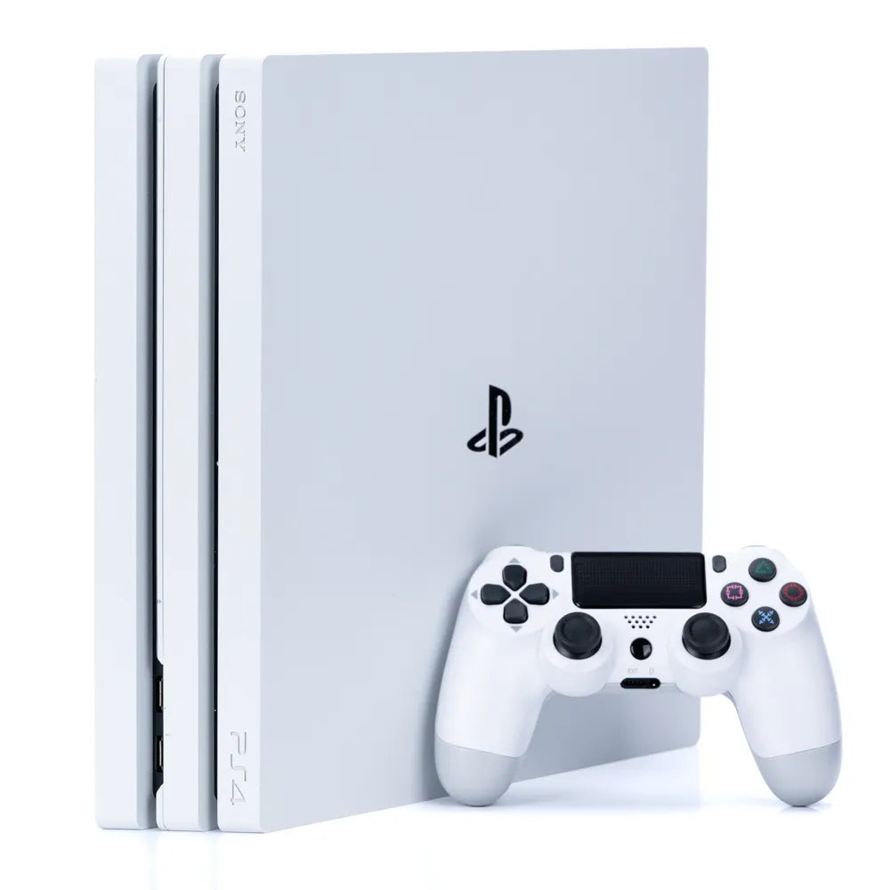 Sony PlayStation 4 Pro Hvit Konsoll Pakke (PS4)