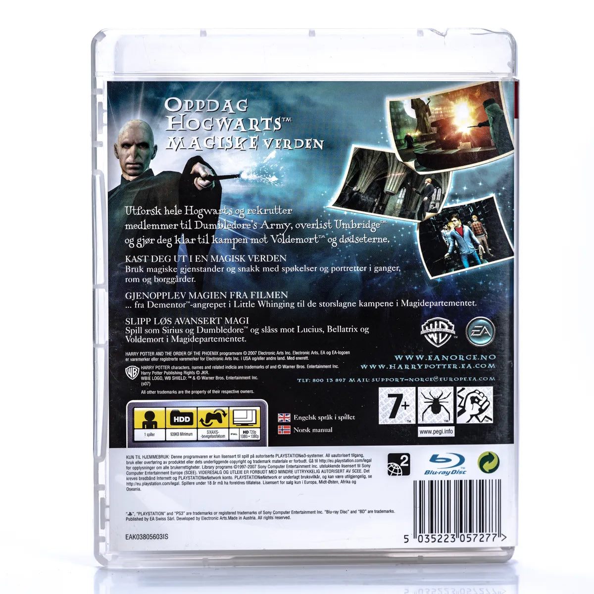 Harry Potter and the Order of the Phoenix - PS3 spill - Retrospillkongen