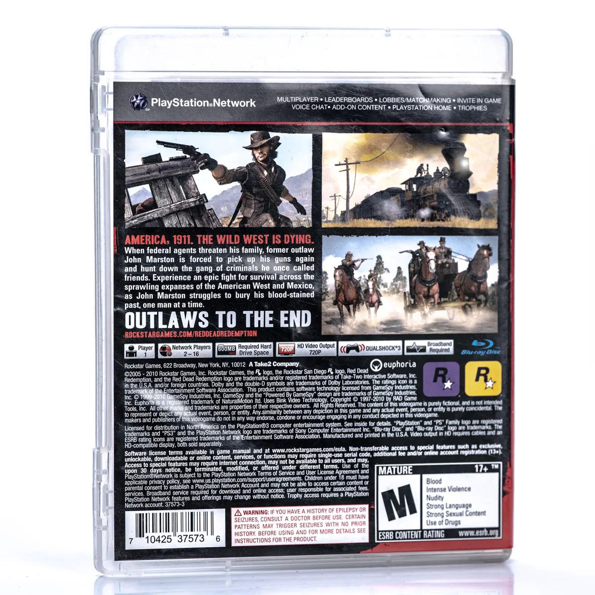 Red Dead Redemption (NTSC) - PS3 spill - Retrospillkongen