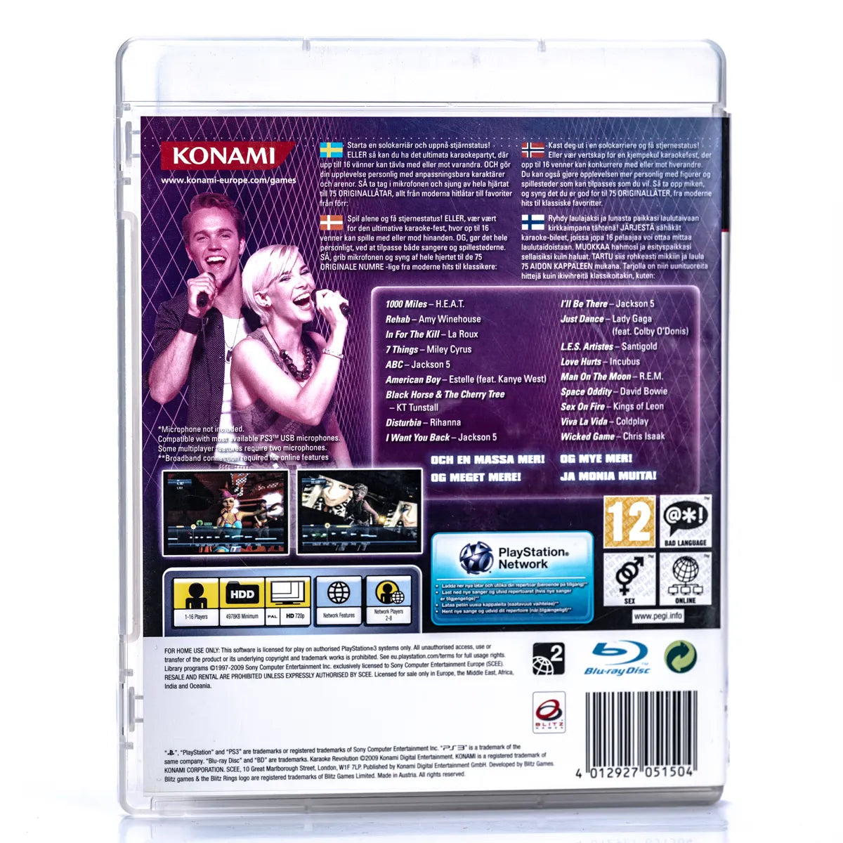 Karaoke Revolution - PS3 Spill - Retrospillkongen