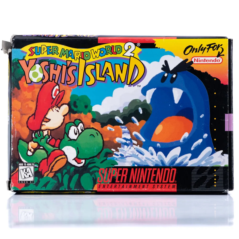 Super Mario World 2: Yoshi's Island (NTSC, i eske) - Retrospillkongen