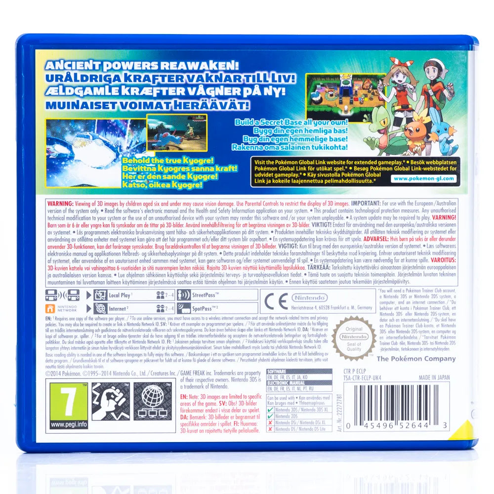 Pokemon Alpha Sapphire - Nintendo 3DS - Retrospillkongen