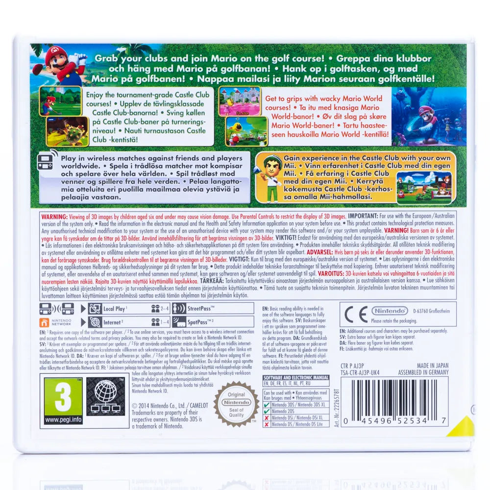 Mario Golf: World Tour - Nintendo 3DS spill - Retrospillkongen