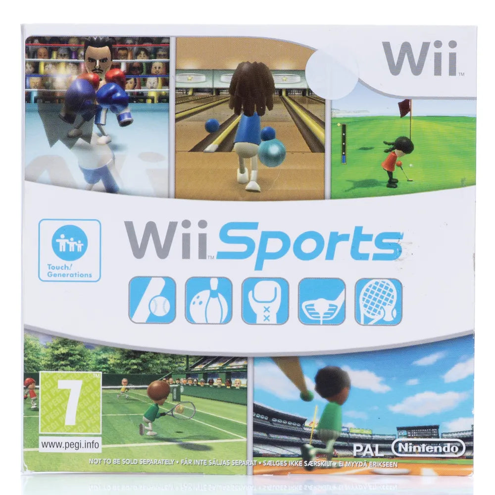 Wii Sports - Wii spill (Papp cover)