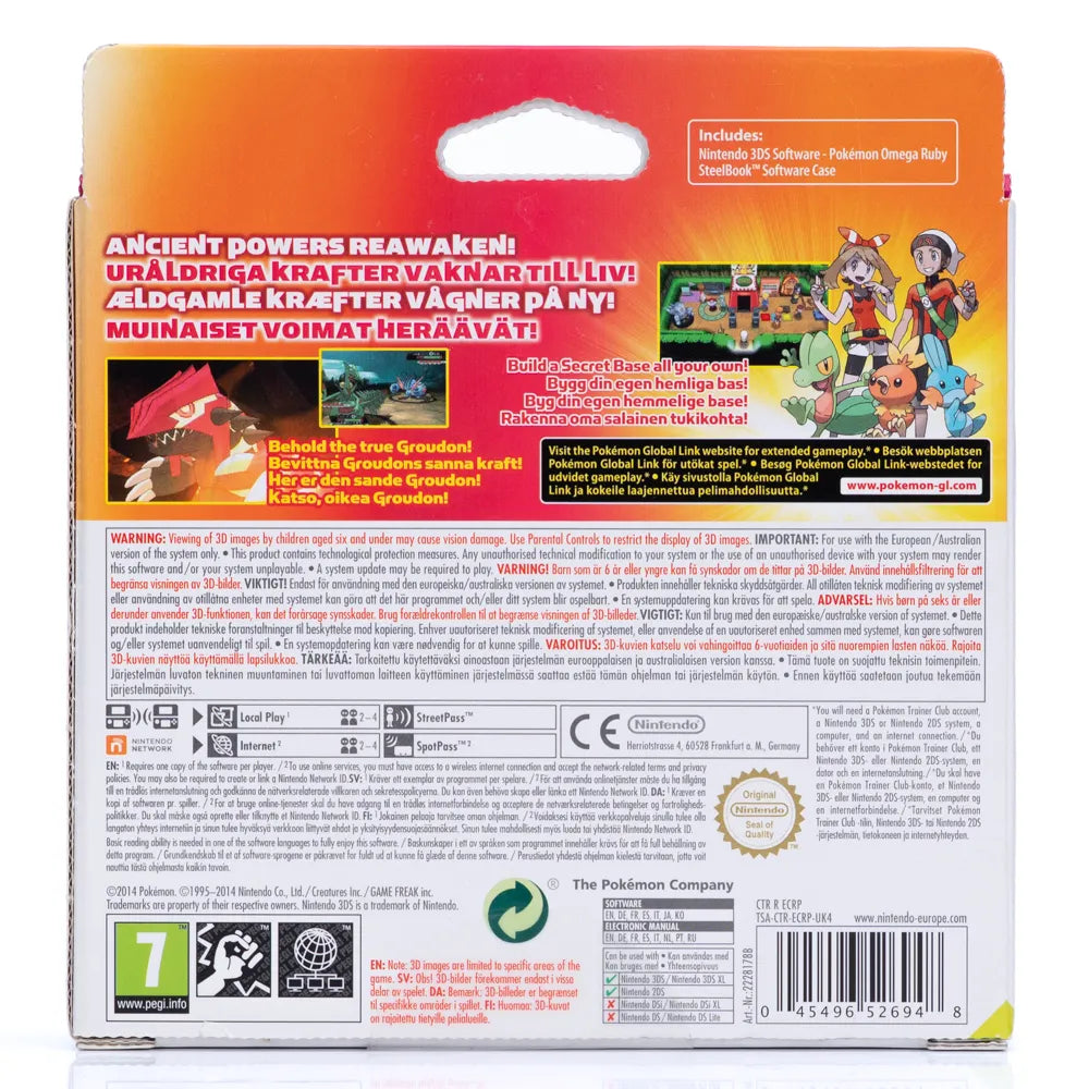 Pokémon Omega Ruby Limited Edition - Nintendo 3DS spill