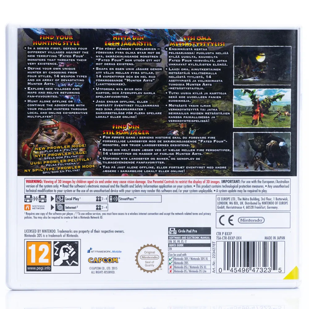 Monster Hunter Generations - Nintendo 3DS - Retrospillkongen