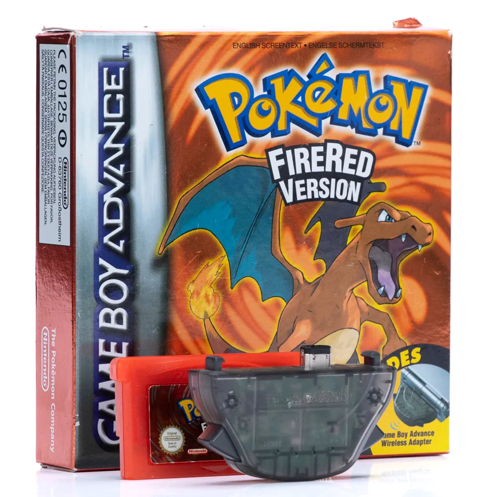 Pokémon FireRed Version - GBA spill (Komplett i eske) - Retrospillkongen