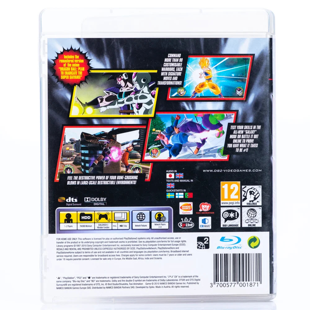 Dragon Ball Raging Blast 2 - PS3 spill - Retrospillkongen