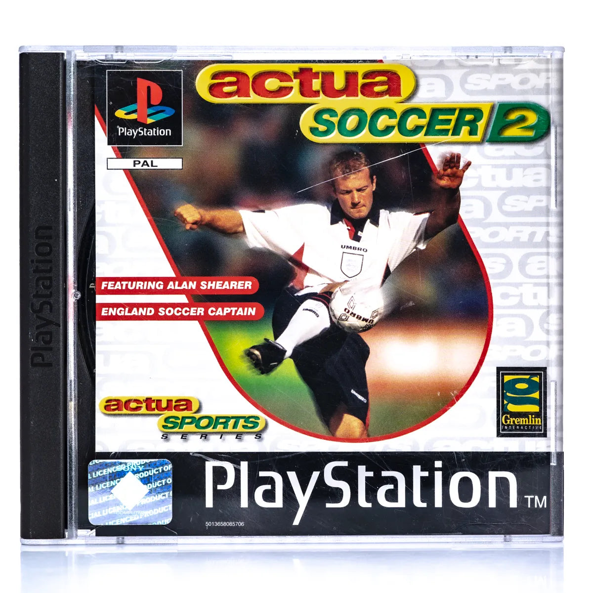 Actua Soccer 2 - PS1 Spill - Retrospillkongen