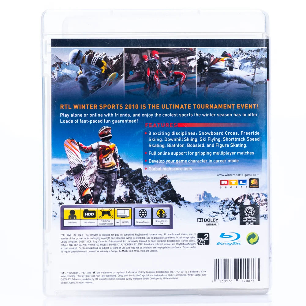 Winter Sports 2010: The Great Tournament - PS3 spill - Retrospillkongen