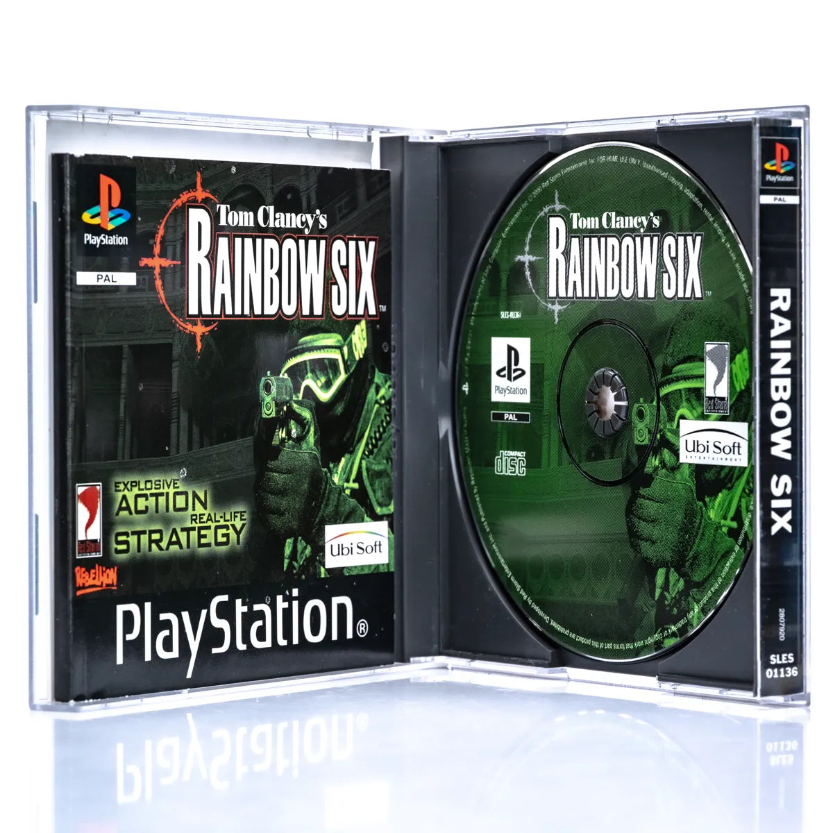 Tom Clancy's Rainbow Six - PS1 Spill - Retrospillkongen