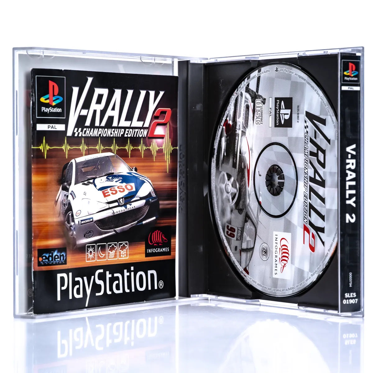 V-Rally Championship Edition 2 - PS1 spill - Retrospillkongen