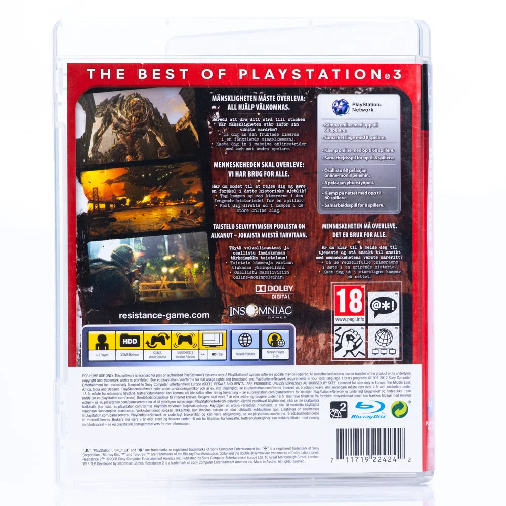 Resistance 2 - PS3 spill - Retrospillkongen