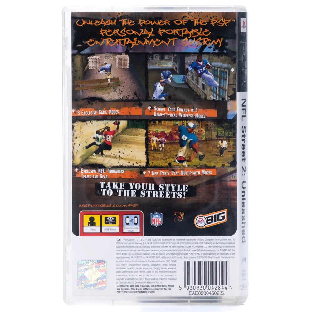 NFL Street 2: Unleashed - PSP spill - Retrospillkongen
