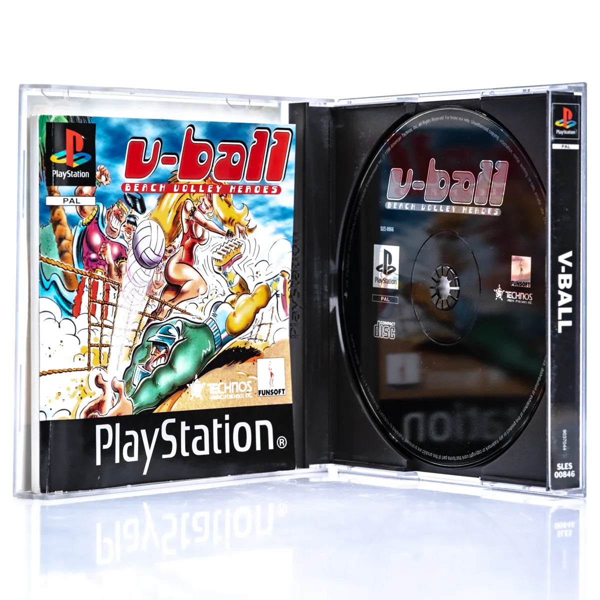 V-Ball: Beach Volley Heroes - PS1 Spill - Retrospillkongen