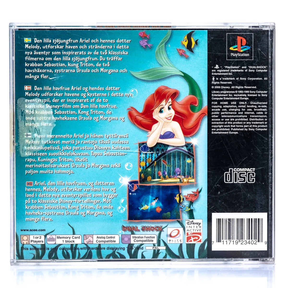 Disney's The Little Mermaid II - PS1 Spill - Retrospillkongen