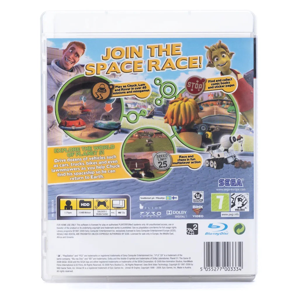 Planet 51: The Game - PS3 spill - Retrospillkongen