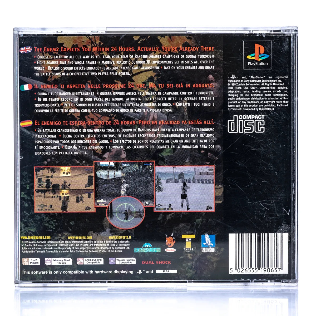 Spec Ops: Stealth Patrol - PS1 Spill - Retrospillkongen