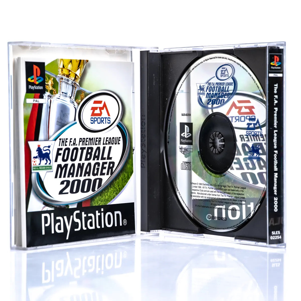 The F.A. Premier League Football Manager 2000 - PS1 Spill - Retrospillkongen