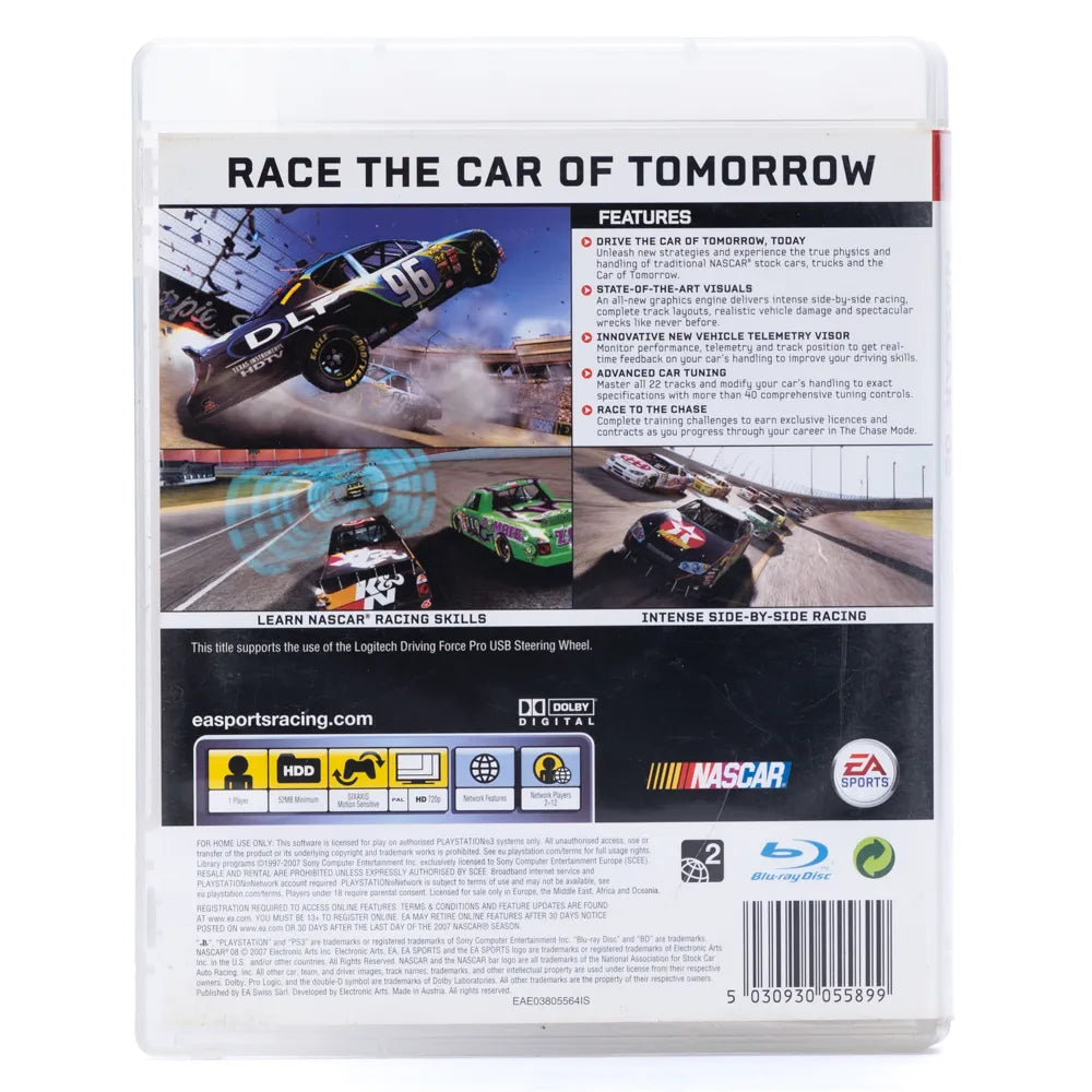 NASCAR 08 - PS3 spill - Retrospillkongen