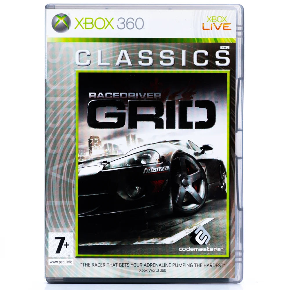 RaceDriver: GRID - Xbox 360 spill - Retrospillkongen