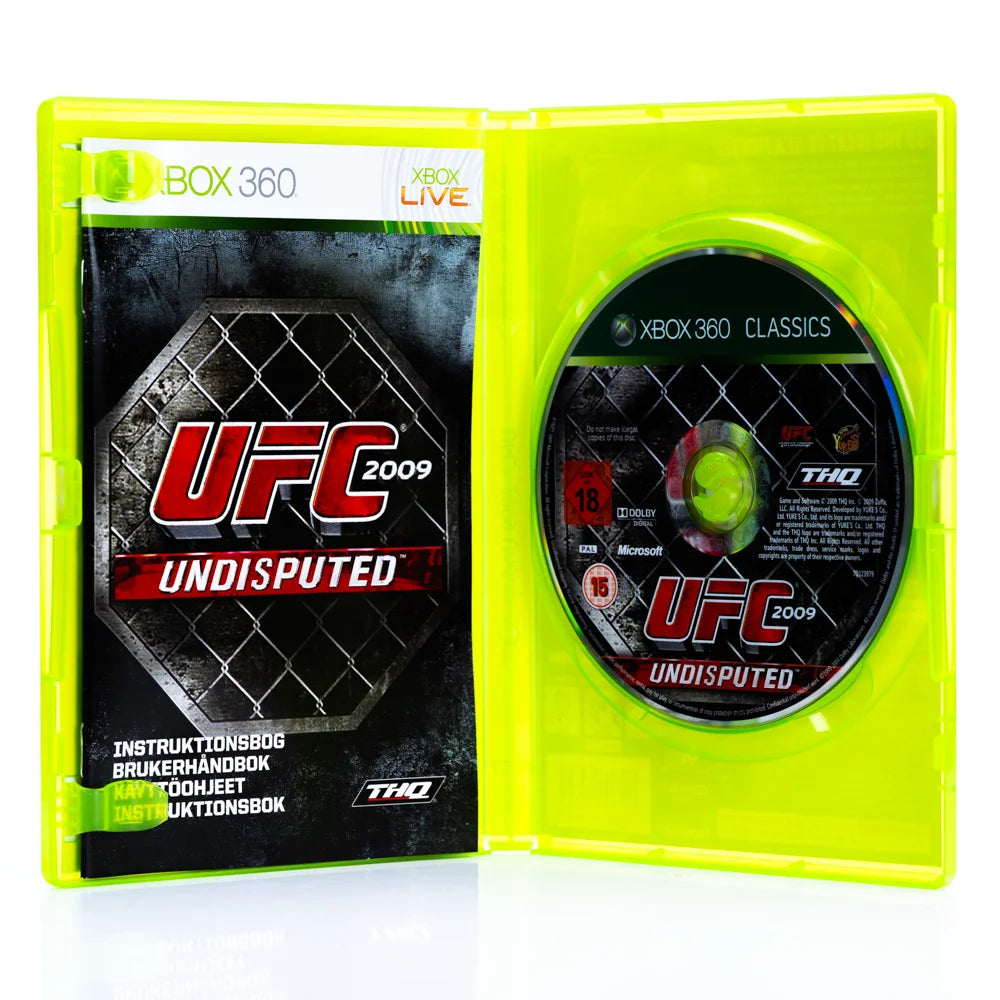 UFC Undisputed 2009 - Xbox 360 Spill - Retrospillkongen