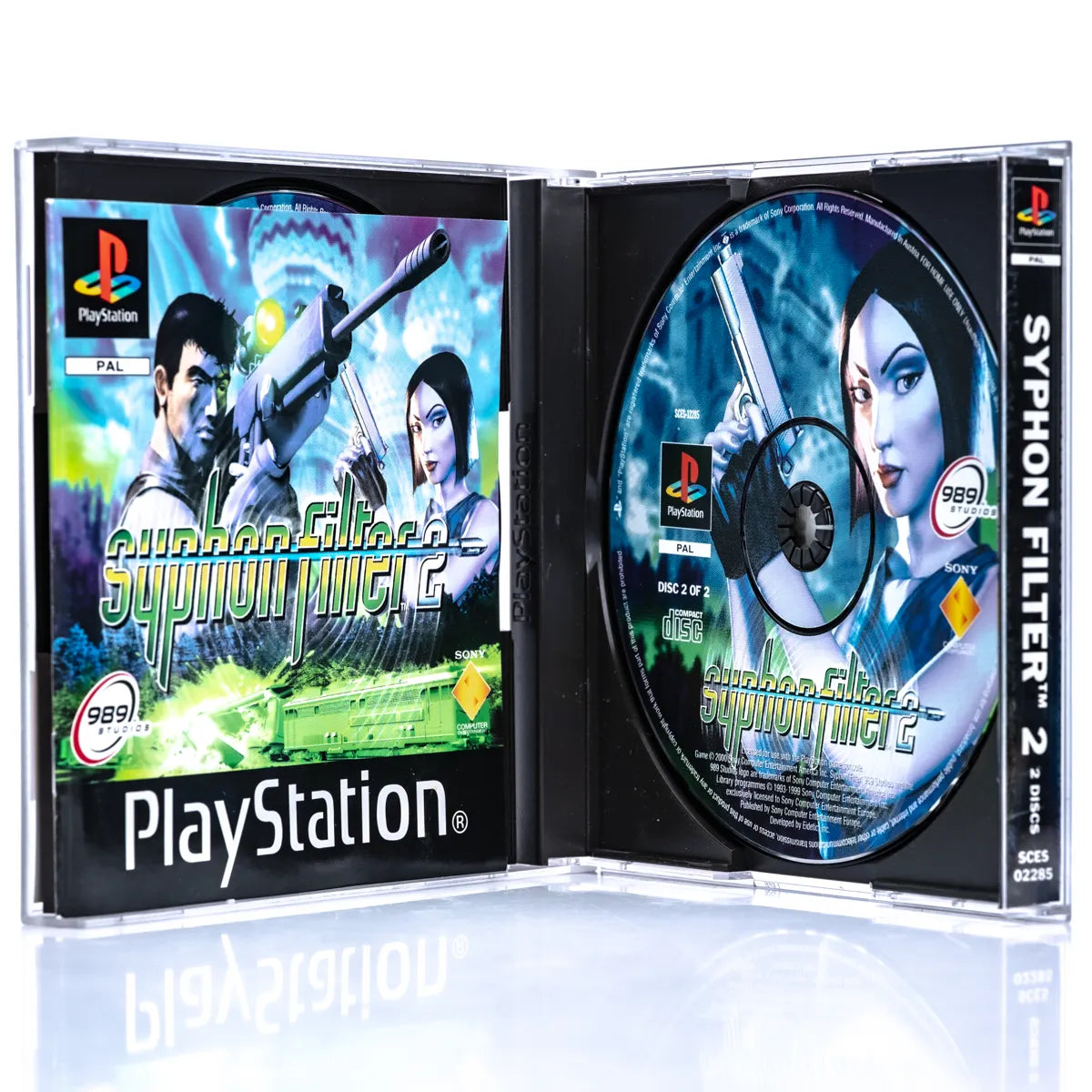 Syphon Filter 2 - PS1 spill - Retrospillkongen