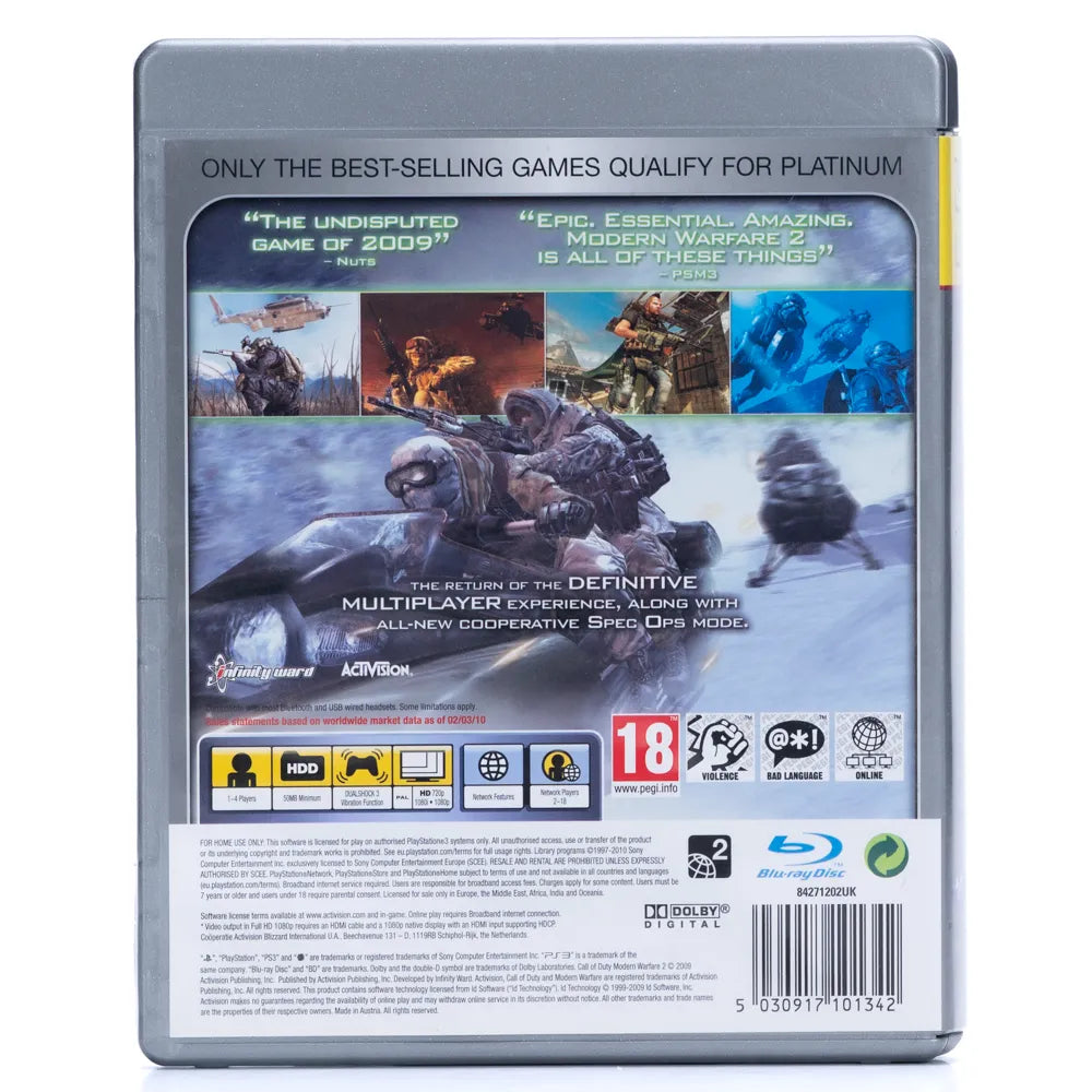 Call of Duty: Modern Warfare 2 - PS3 spill - Retrospillkongen