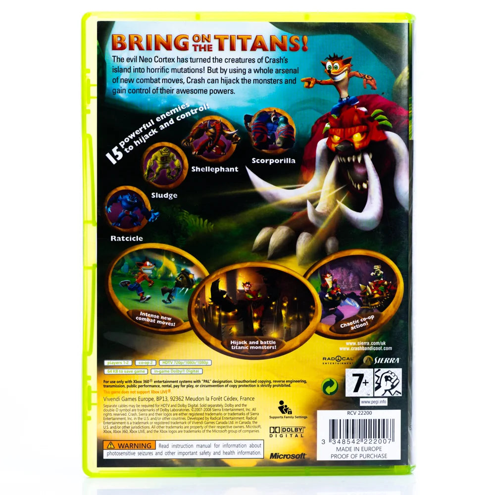 Crash of the Titans - Xbox 360 spill - Retrospillkongen