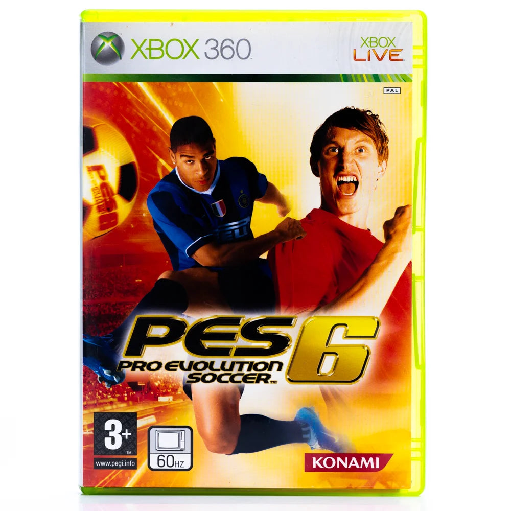 PES 6: Pro Evolution Soccer - Xbox 360 spill - Retrospillkongen