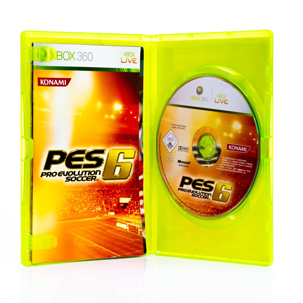 PES 6: Pro Evolution Soccer - Xbox 360 spill - Retrospillkongen