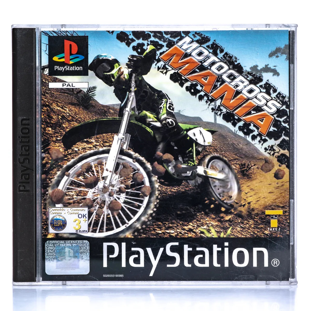 Motocross Mania - PS1 spill - Retrospillkongen