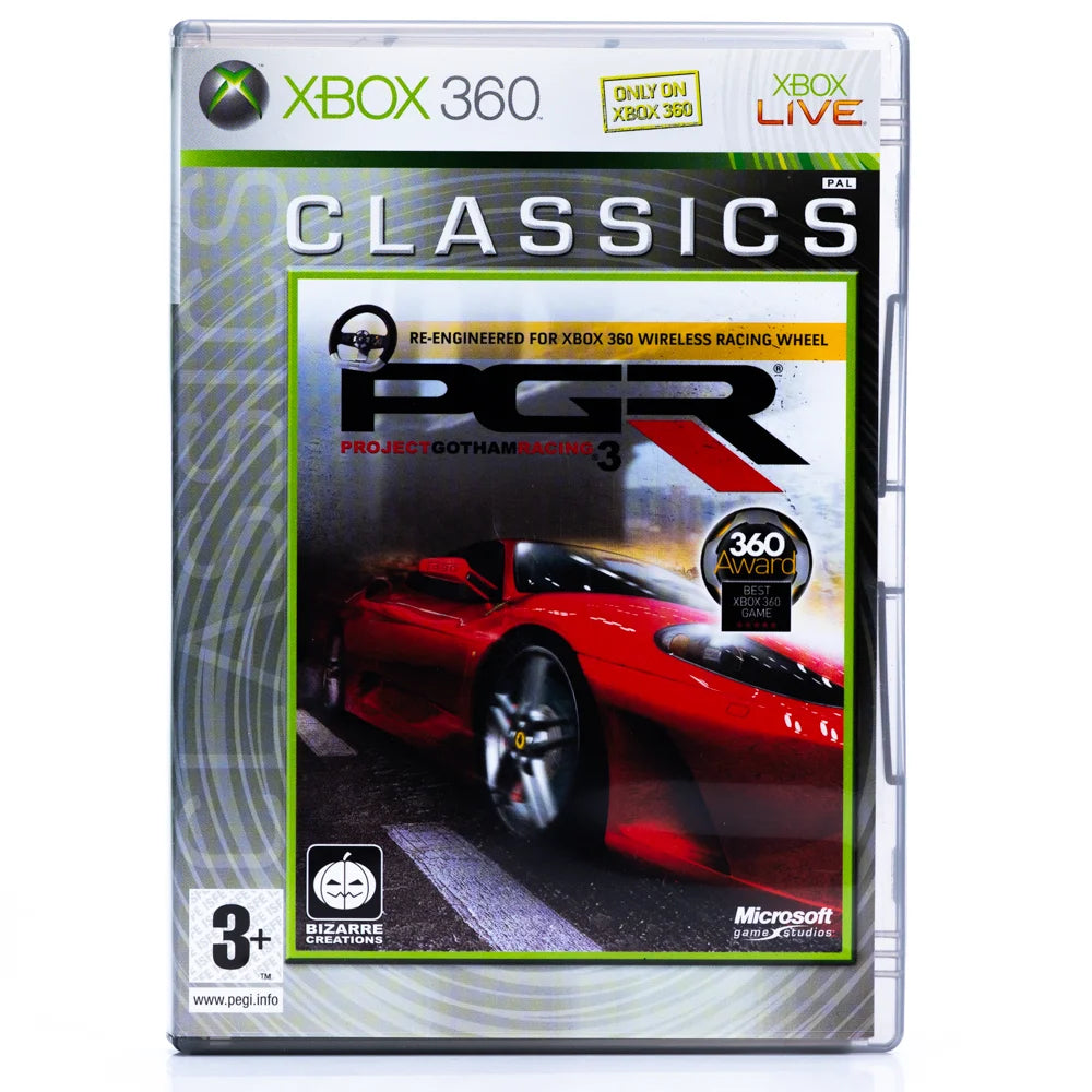Project Gotham Racing 3 - Xbox 360 spill - Retrospillkongen