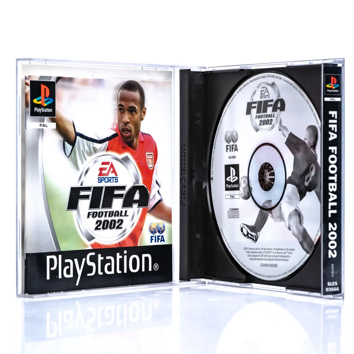 FIFA Football 2002 - PS1 Spill - Retrospillkongen