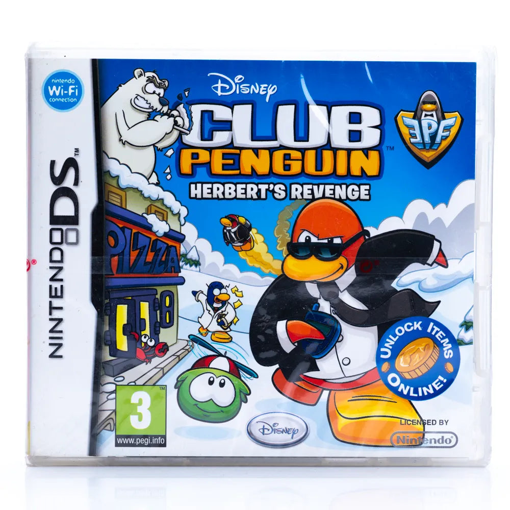 Club Penguin: Herbert’s Revenge (forseglet) - Nintendo DS spill - Retrospillkongen