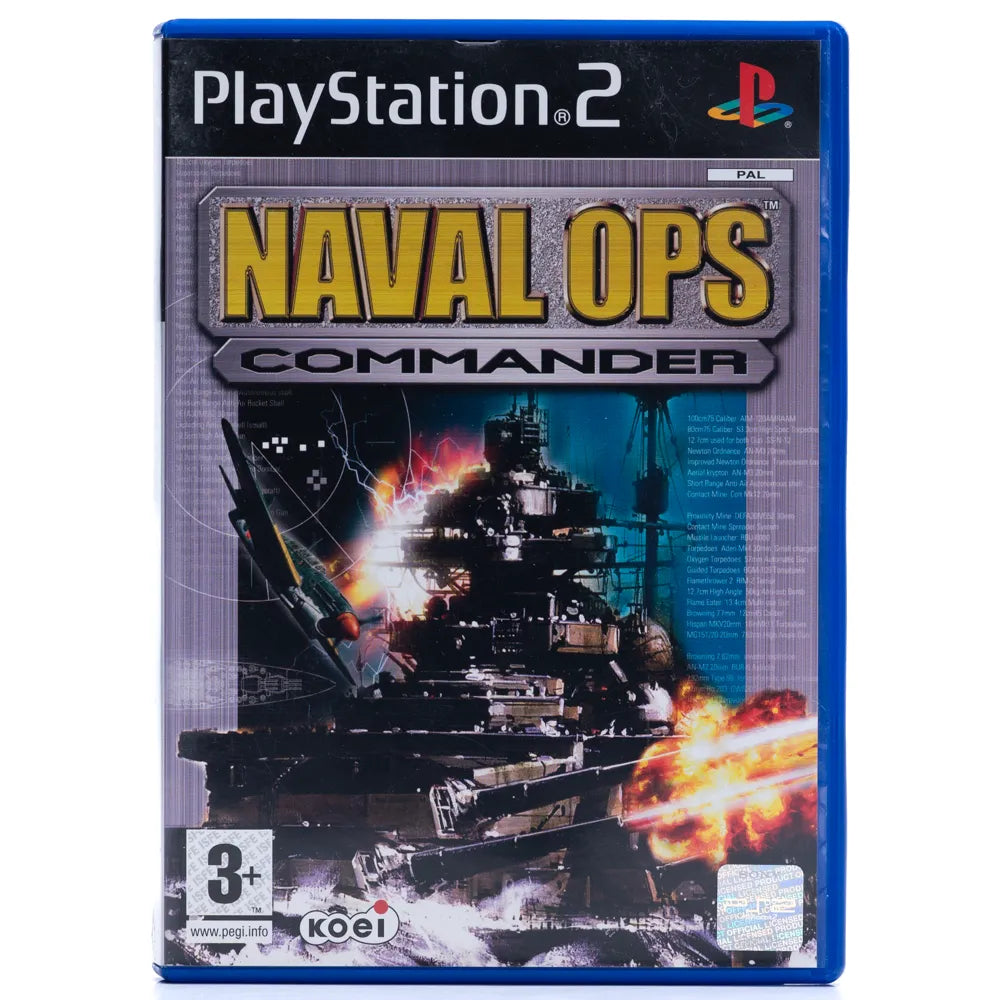 Naval Ops: Commander - PS2 spill - Retrospillkongen