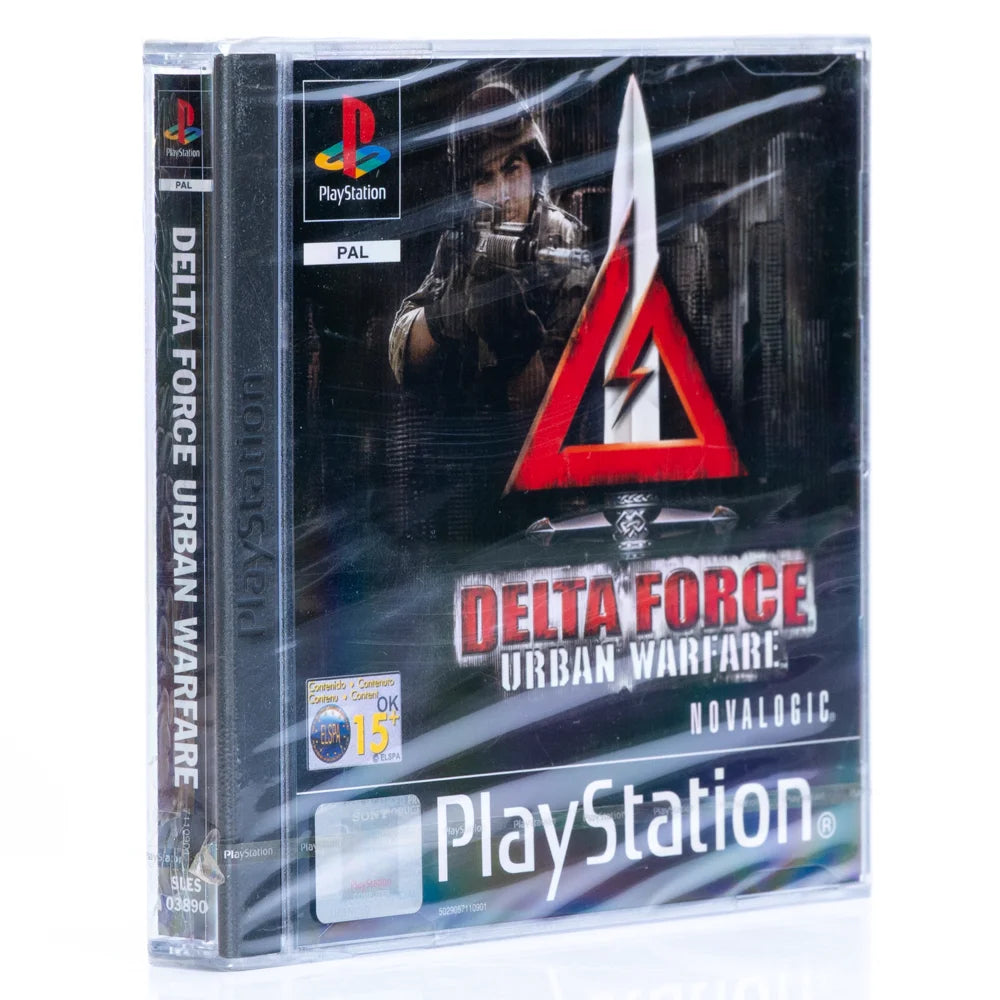 Delta Force: Urban Warfare - PS1 spill (Forseglet) - Retrospillkongen