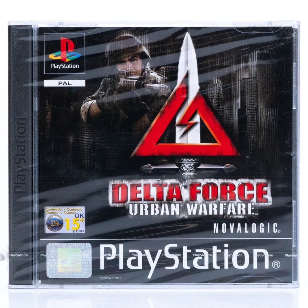 Delta Force: Urban Warfare - PS1 spill (Forseglet) - Retrospillkongen