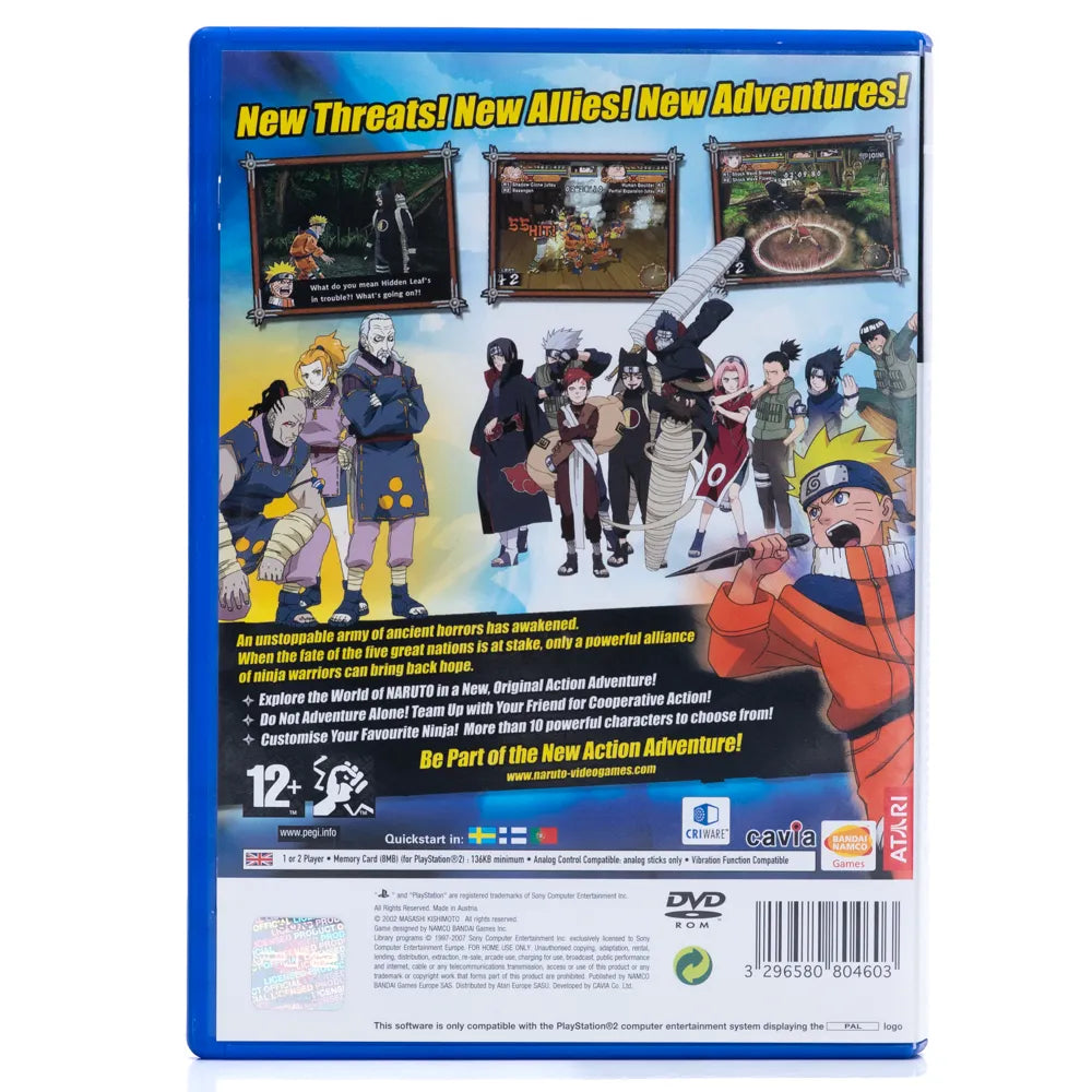 Naruto Uzumaki Chronicles 2 - PS2 spill - Retrospillkongen