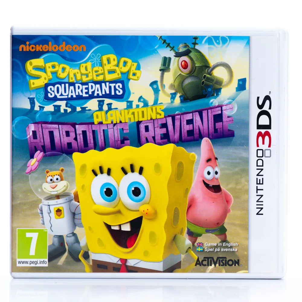 SpongeBob SquarePants: Plankton’s Robotic Revenge - Nintendo DS spill - Retrospillkongen