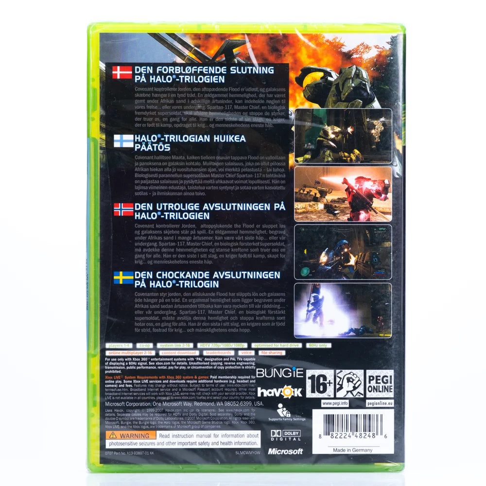 Halo 3 - Xbox 360 spill (Forseglet) - Retrospillkongen