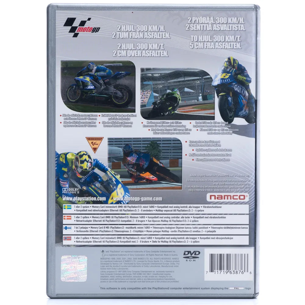 MotoGP 4 - PS2 spill - Retrospillkongen