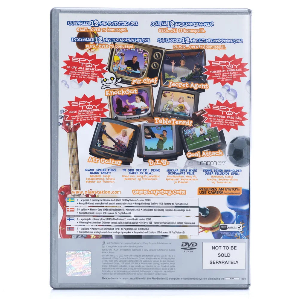 EyeToy Play - PS2 spill - Retrospillkongen