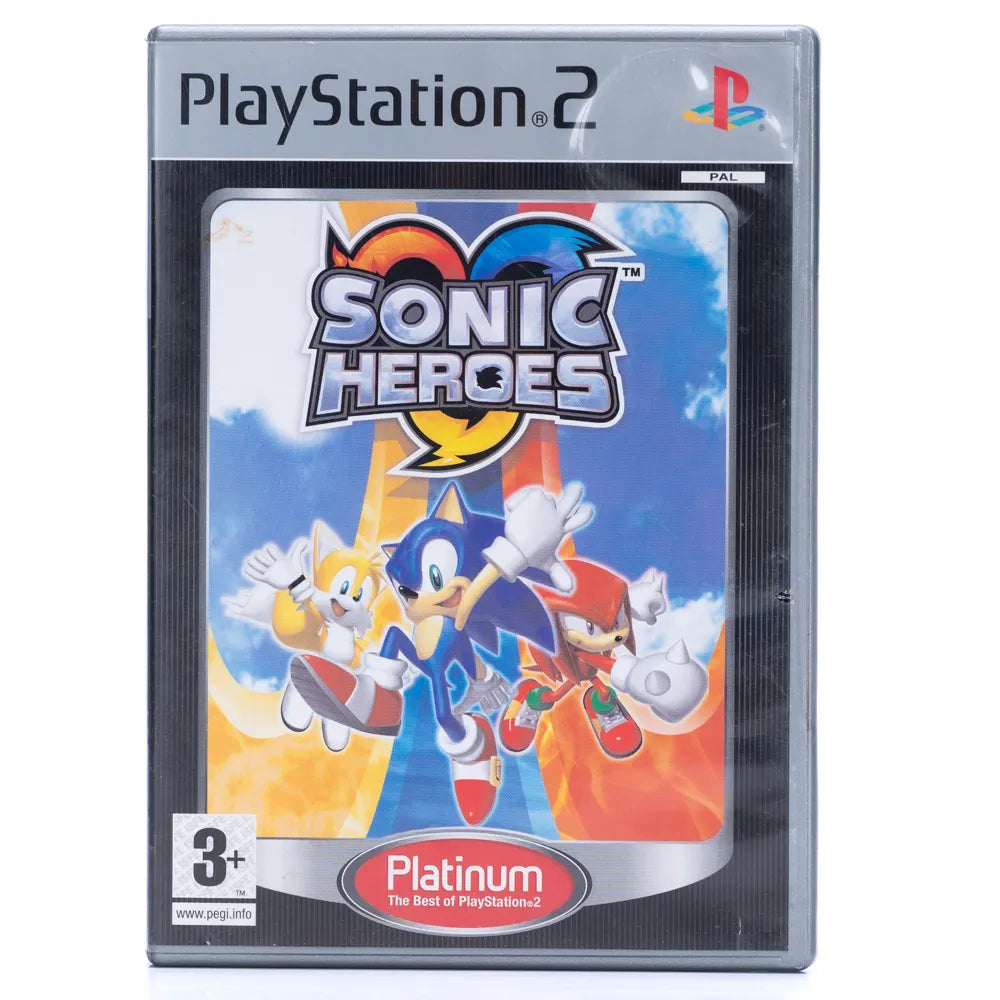 Sonic Heroes - PS2 spill - Retrospillkongen