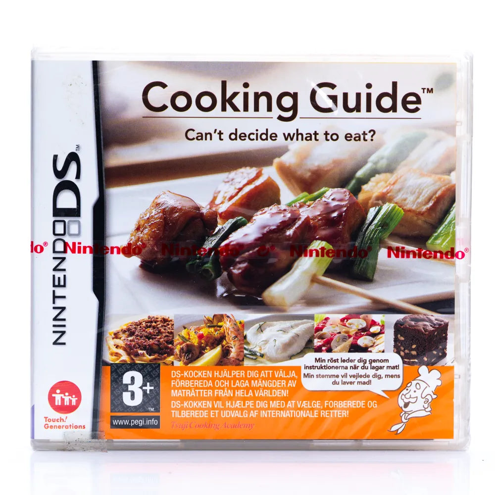 Cooking Guide Can’t Decide What to Eat (forseglet) - Nintendo DS spill - Retrospillkongen
