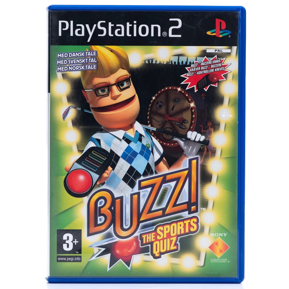 Buzz! The Sports Quiz - PS2 spill - Retrospillkongen