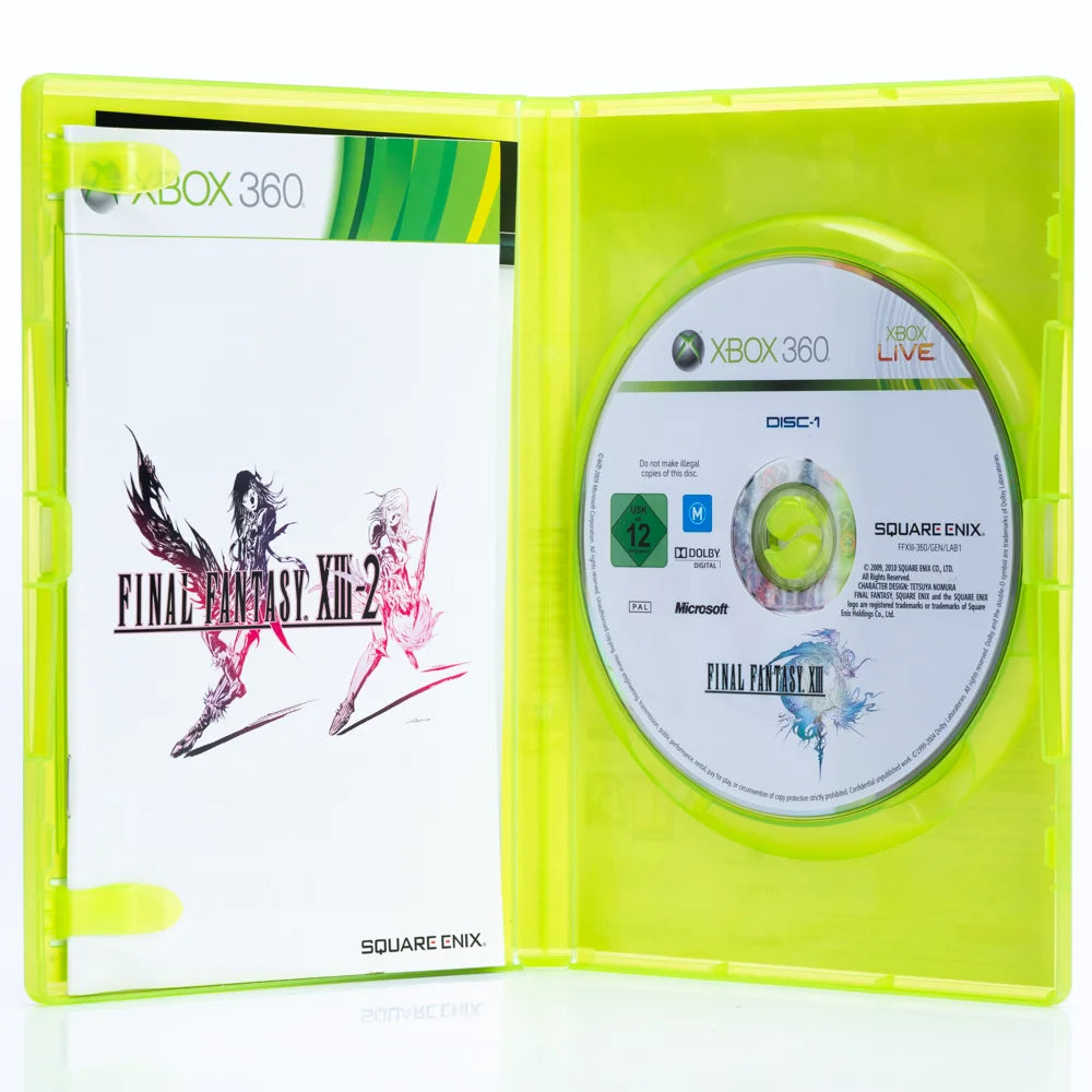 Final Fantasy XIII-2 - Limited Collector's Edition Box - Xbox 360 spill - Retrospillkongen