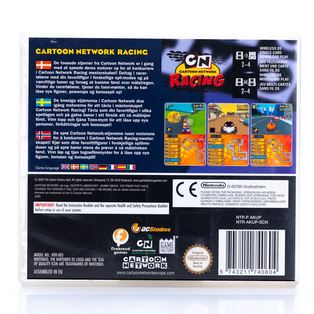 Cartoon Network Racing - Nintendo DS spill - Retrospillkongen
