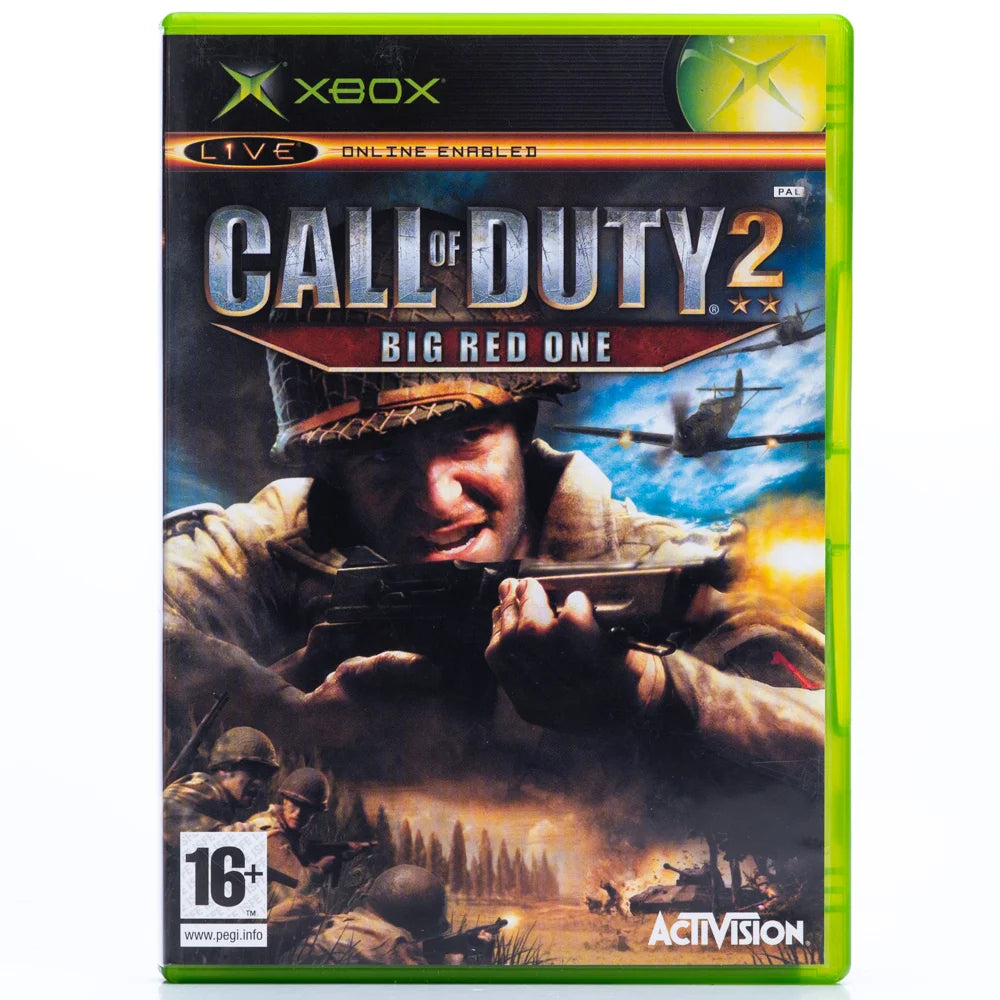 Call of Duty 2: Big Red One - Xbox spill - Retrospillkongen